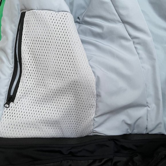 Vintage LEMOND Full Zip Jacket Hidden Hood Zip Pocket S - Picture 9 of 9